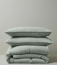 French Flax Linen / Standard Pillowcase / PAIR / Sage