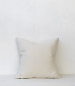 'Sahara' Cushion / NZ MADE / Feather Inner / 55x55cm / Limestone