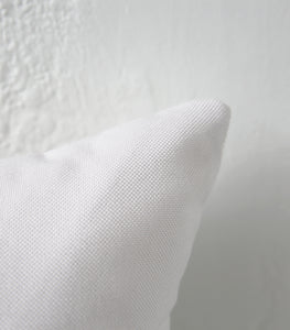 Outdoor / 'Santorini' Cushion / NZ MADE / 55x55cm / Seasalt