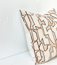 'Sedona' Cushion / NZ MADE / NZ Feather Inner / 55x55cm / Earth