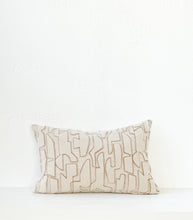 'Sedona' Cushion / NZ MADE / NZ Feather Inner / 60x40cm / Sand