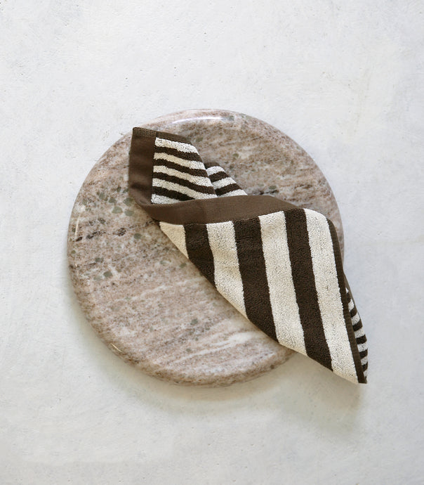 'Raye' Face Towel / Olive