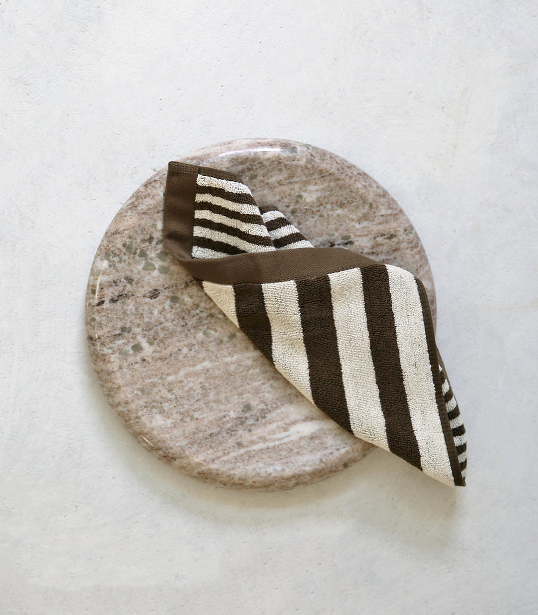 'Raye' Face Towel / Olive
