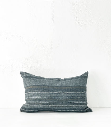 'Shoreline' Cushion / NZ MADE / NZ Feather Inner / 60x40cm