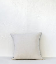 'Velvet Ripple' Cushion /nNZ MADE- Feather Inner / 55x55cm / Linen