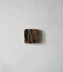 Square Coaster / Dark Marble