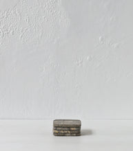 Square Coaster / Grey Travertine