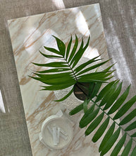 Marble Block Coffee Table / 'New Gold Calacatta' / 100x60x30cm