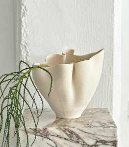 'Eva' Vase / Off White