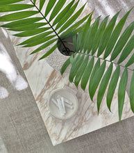 Marble Block Coffee Table / 'New Gold Calacatta' / 100x60x30cm