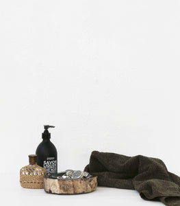 Tweed Hand Towel / Olive