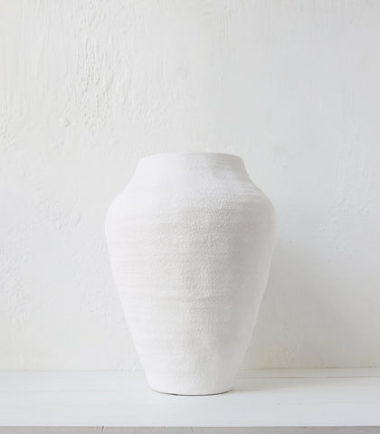 'Taku' Urn / Large / White