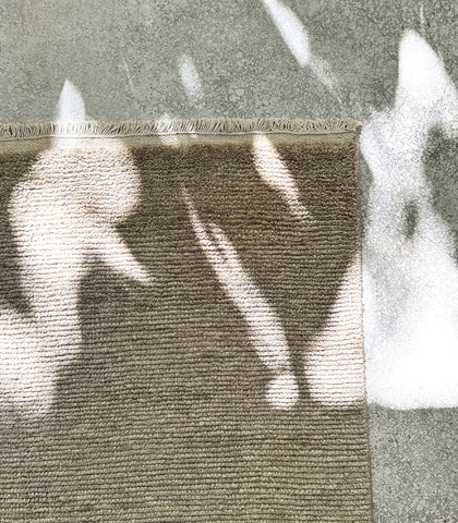 'Tanami'  Floor Rug / 100% NZ Wool / 2x3M / Fossil