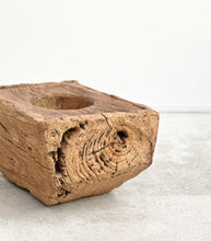 Vintage Javanese Teak Mortar