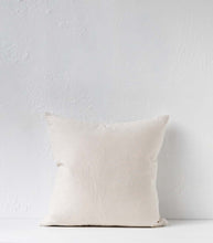'The Hills' Cushion / NZ MADE / Feather Inner / 55x55cm / Chalk