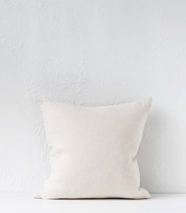 'The Hills' Cushion / NZ MADE / Feather Inner / 55x55cm / Pumice