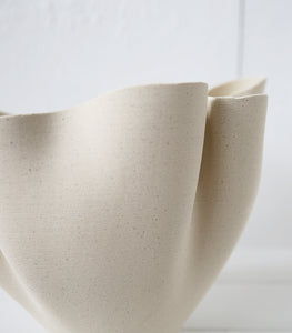 'Eva' Vase / Off White