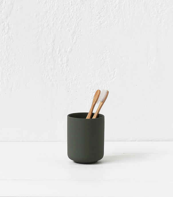 Zone Denmark / Toothbrush Mug / Olive