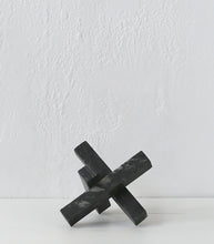 'Converge' Sculpture / Black Marble