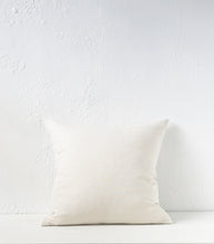 'Puglia' Cushion w Feather Inner / NZ MADE / 55x55cm / Sunbleach (Chalk Series)