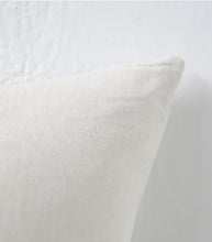 'Puglia' Cushion w Feather Inner / NZ MADE / 55x55cm / Sunbleach (Chalk Series)