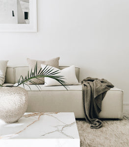 ‘Ibiza’ Modular Sofa / NZ MADE / 4 Piece / D.O.T.T - ‘Sonora’. YP22007 Canvas Linen
