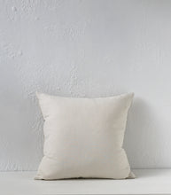 'Velvet Ripple' Cushion / NZ MADE - Feather Inner  / 55x55cm / Space Dust