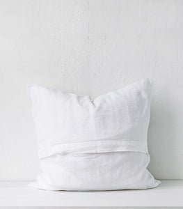 bedouin societe / Euro Pillow Case / Pair/  White