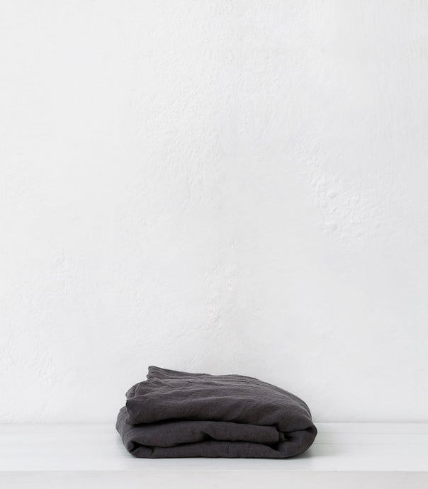 bedouin societe / Fitted Sheet / King / W180 x L205 x D40 / Lead