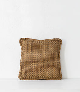 Woven Squab Cushion / 50x50cm