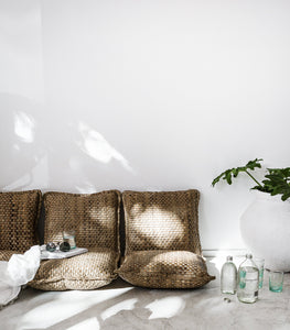 Woven Squab Cushion / 70x70cm