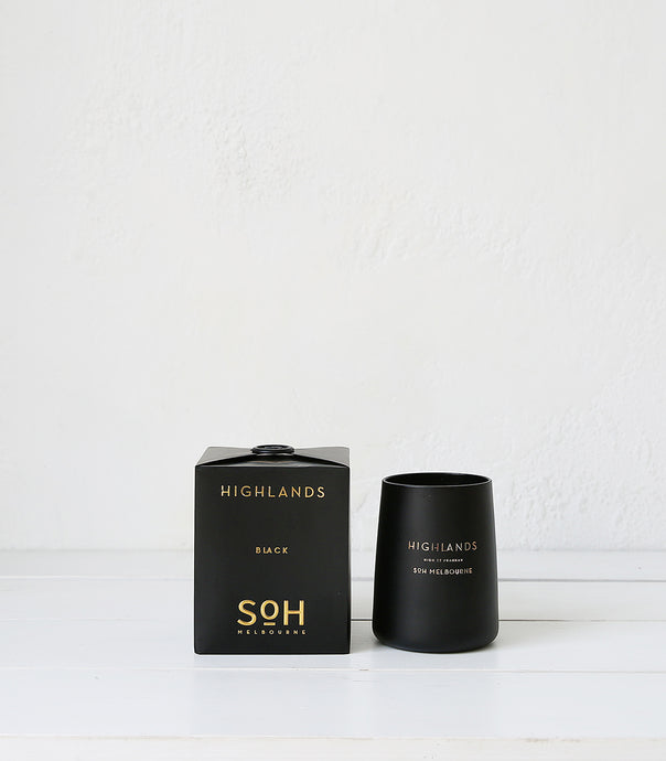 SOH / Highlands / Black Matte Glass