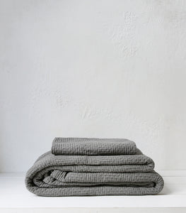 Thread Design / Coast Euro Pillowcase (single) /  Carbon
