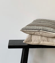 'Woodrow' Cushion w Feather Inner / 50x50cm / Beige