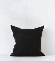 "Desert Sand' Linen Cushion w Feather Inner / 55x55cm