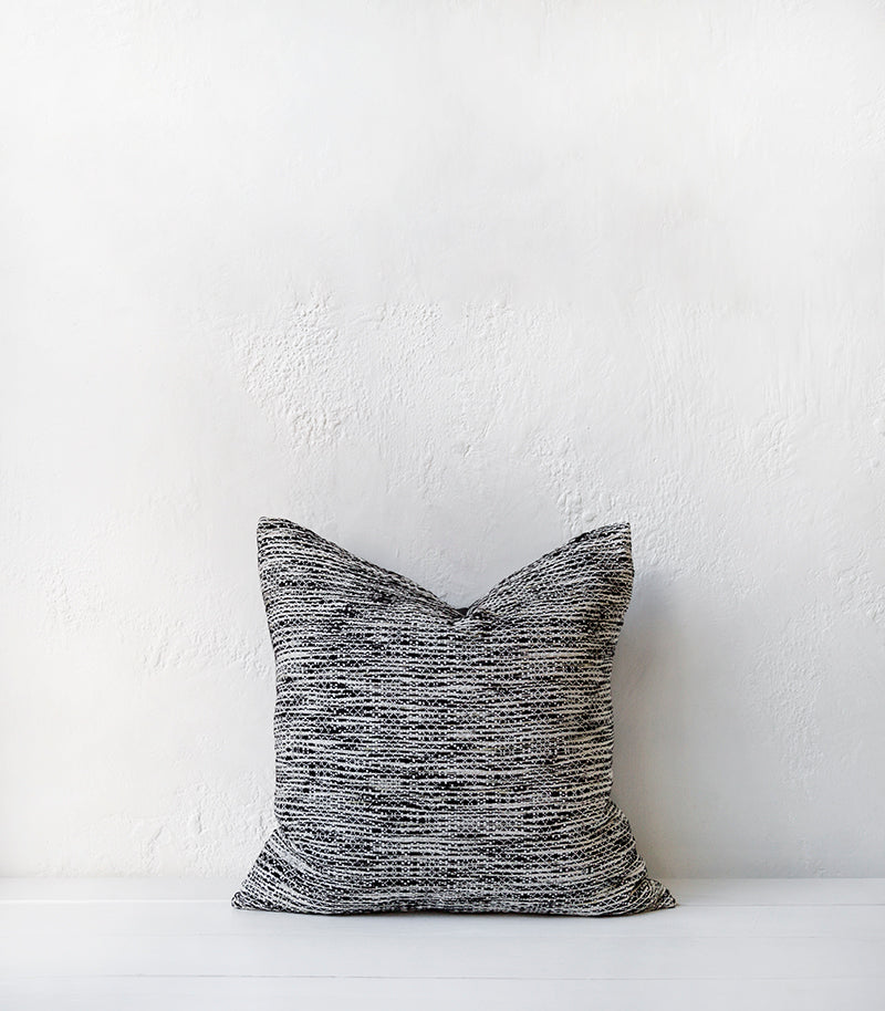 'Dream Weaver' Cushion / 55x55cm / Black