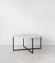 Elle Luxe Marble Coffee Table / 80 cmD