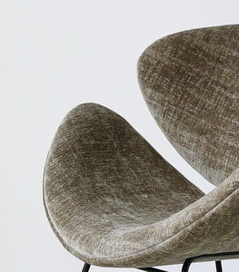 'Florence' Chair / Vintage Velvet / Moss