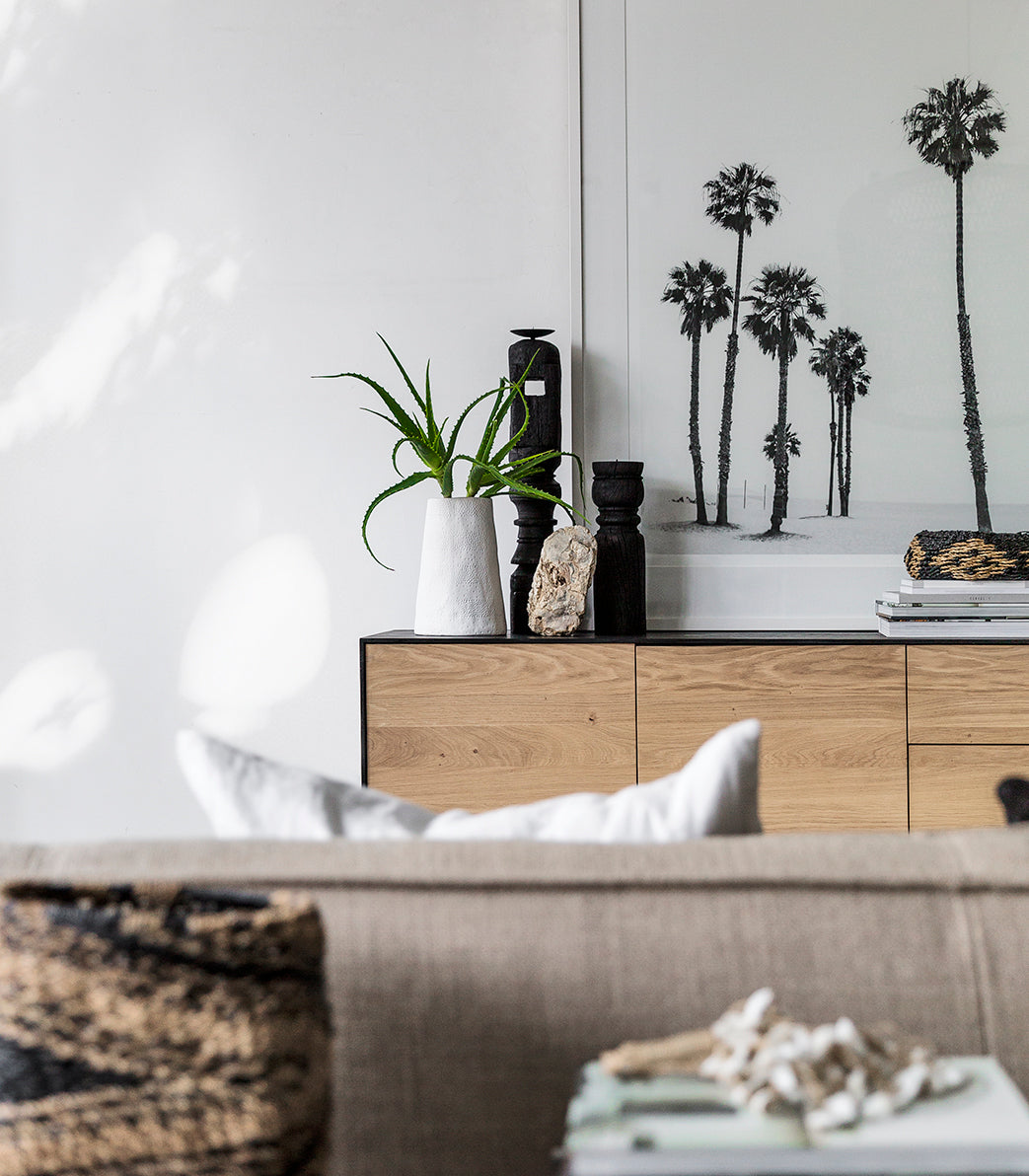 Ethnicraft / Oak Blackbird Sideboard / 180x45x80cm – Indie Home Collective