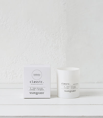 Loobylou / White Candle / Lemon Blossom, Cananga & Bergamot