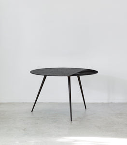 'Luna' Coffee Table / 65cmD / Lava Black