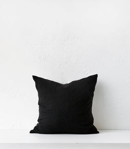 'Meandios' Cushion w Feather Inner / Grey-Nat / 55x55cm