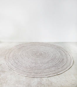 Mornington Round Floor Rug (100% PET)  Pale Sand / 210 cmD