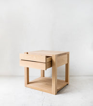 'Nordic' Solid Oak Bedside Cabinet