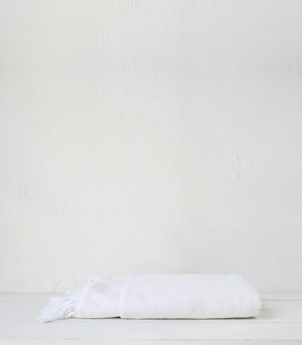 Ottoloom / Valdez Organic Bath Sheet / White