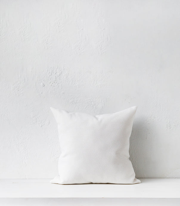 Outdoor / 'Sea Salt ' w Outdoor Inner / 55x55cm / White