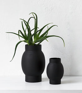 Papaya / Arena Vase Black / Large