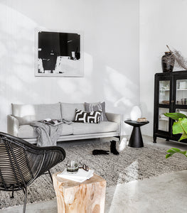'Madrid' Sofa / NZ Made / 2.5 Seater Sofa / Fabric - Weave
