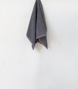 Tweed Hand Towel / Coal