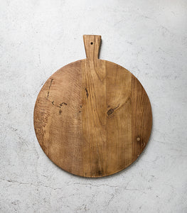 Artisan Round Bread Board / 50cm w Handle